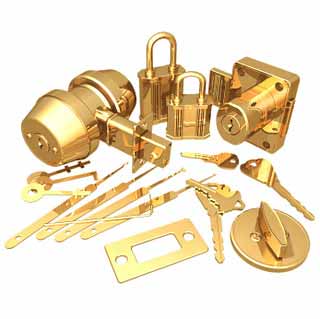 Methods to change the lock cylinder on commercial door