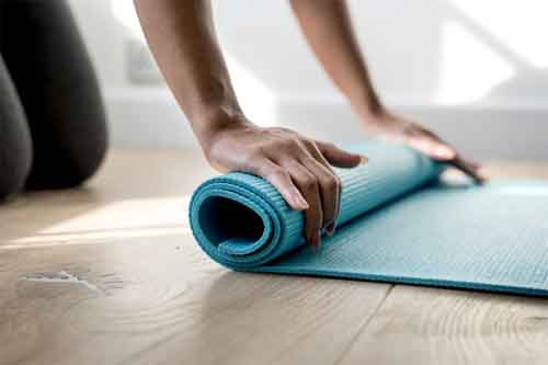 Types of Yoga Mat Material